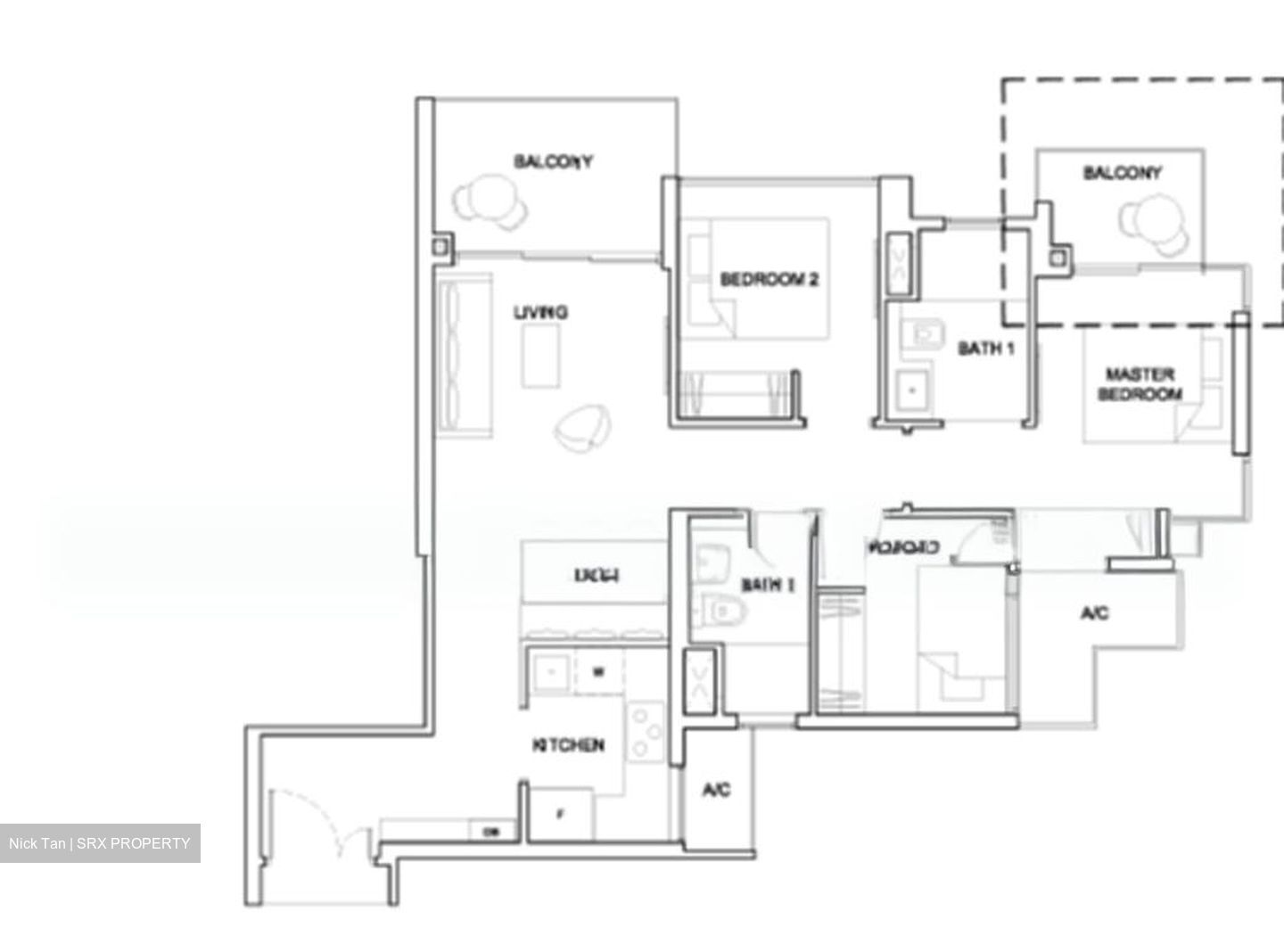 High Park Residences (D28), Apartment #568034351